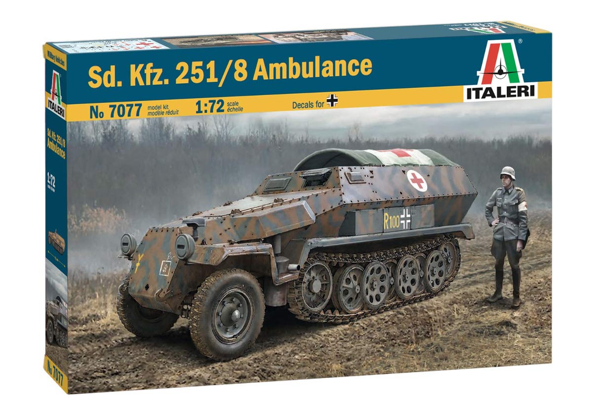 Italeri 1:72 - Sd.Kfz. 251/8 ambulance
