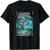 Danny Phantom Ghost Hunter Distressed Comic Book Cover T-Shirt