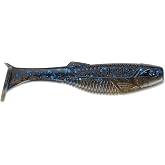 Rapala CrushCity Mayor Soft Plastic Paddle Tail Swimbait, Strong Kicking Action for Swim Jigs &amp; Underspins, Bass, Redfish, Trout, Snook, Walleye &amp; More