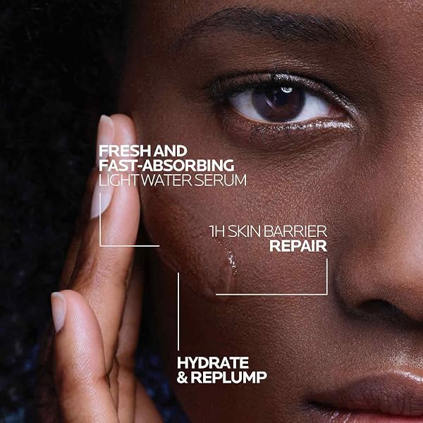 LA ROCHE-POSAY HYALU B5 SURACTIVATED HYALURONIC ACID SERUM FOR FACE, VITAMIN B5 + HYALURONIC ACID + GLYCERIN, HYDRATING SERUM VISIBLY PLUMPS SKIN, SENSITIVE SKIN SAFE, ANTI AGING, OIL-FREE