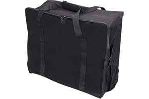 BBQ777 Grill Carry Bag for Weber Lumin Standard Outdoor Electric BBQ Grill, for Weber Lumin Electric Grill Bonnet Carry Bag 7197, 92010901, 92300901, 92280901, 92070901, 92400901, Heavy Duty Waterproof Bag