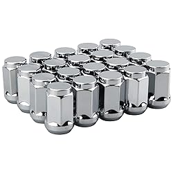 DCVAMOUS 20 PC 1/2"-20 Lug Nuts Chrome 19mm Hex