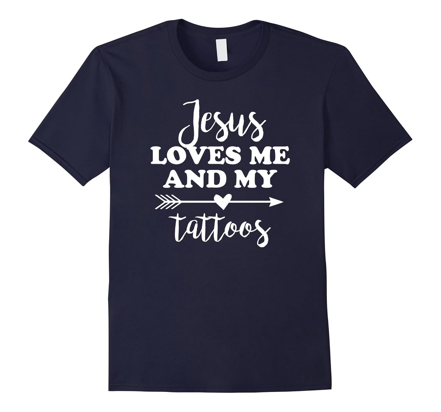 Jesus Loves Me And My Tattoo Shirt - Christian Gift Hero-ANZ