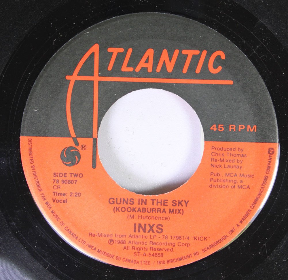 Inxs 45 Rpm Guns In The Sky New Sensation Amazon Com Music amazon com