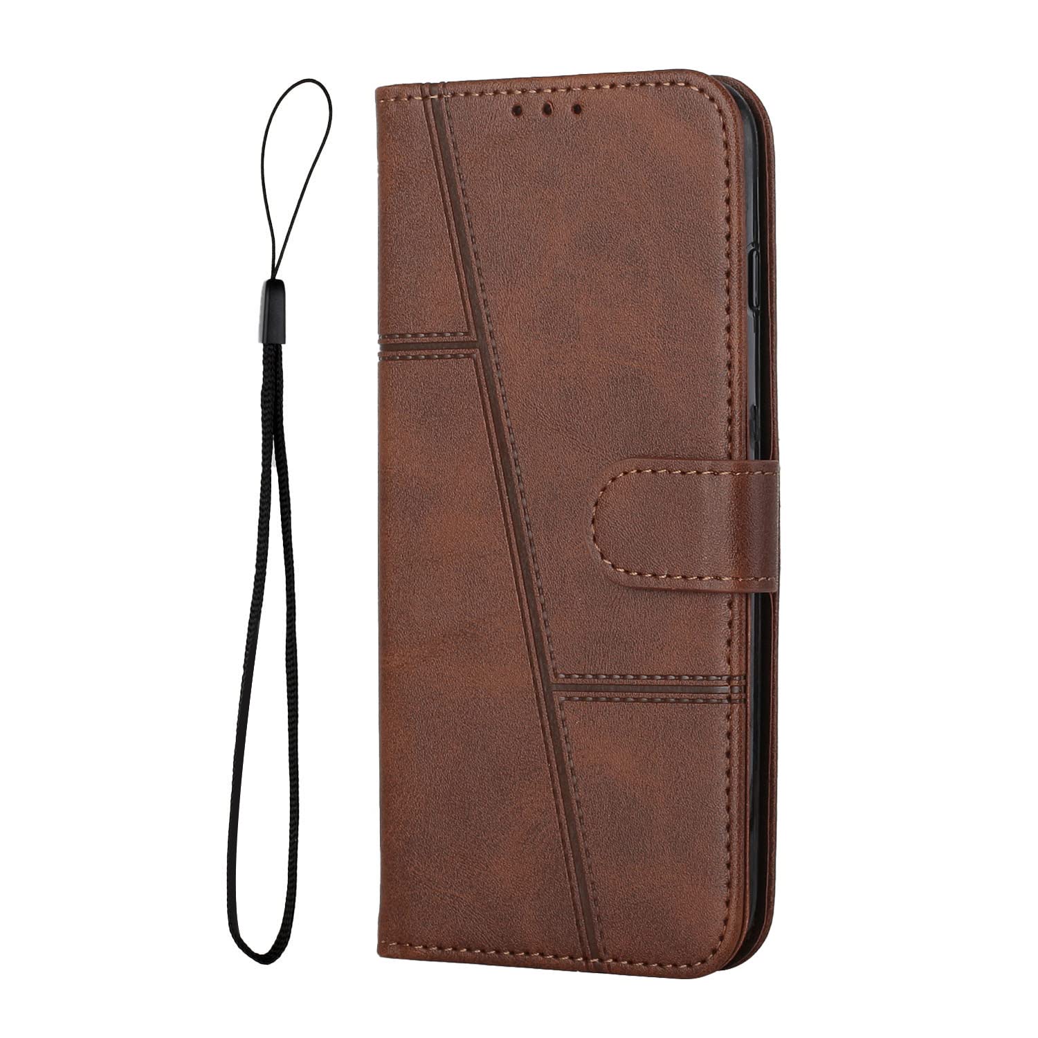 Leather Flip Wallet Phone Case Cover for Xiaomi Redmi Note 11 Pro 5G,Premium PU Leather Wallet Case Xiaomi Redmi Note 11 Pro 5G Flip Cell Phone case, Cases for Xiaomi Redmi Note 11 Pro 5G Brown