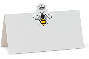 ABBOTT COLLECTION Folded Bee Placecards 12 Count, 1 EA