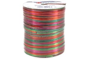 Morex Ribbon Pearl Raffia Fabric Ribbon Spool, 55-Yard, Holiday,138-699