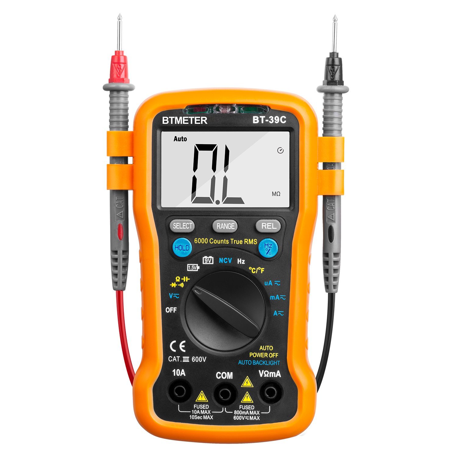 Multimeter BT39C BTMETER Auto Range Digital Avometer Universal Meter