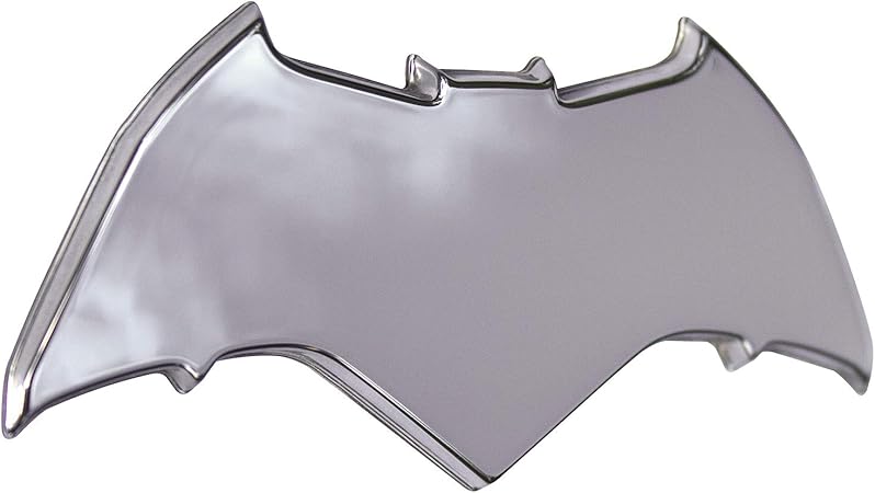 Amazon ファンエンブレムバットマンロゴ3dカーエンブレムクロム バットマンv スーパーマン 正義の夜明けbvs自動車用ステッカーデカールバッジは 車 オートバイ ラップトップ Windows エンブレム 車 バイク