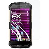 atFoliXPlastic Glass Protective Film compatible with Aermoo M1, 9H Hybrid-Glass FX Screen Protector