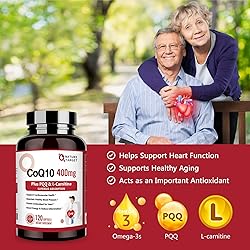 NATURE TARGET CoQ10-400mg with PQQ L-Carnitine