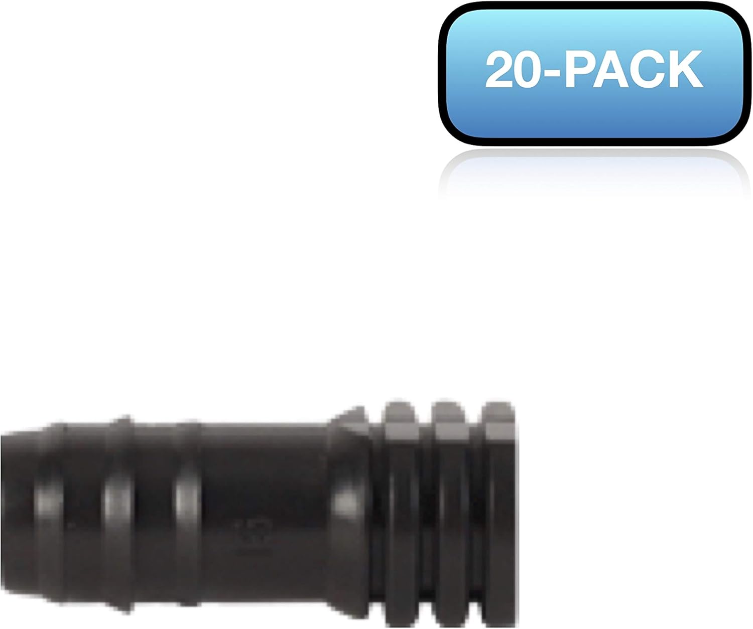 20PACK Irrigation Fittings End Plugs for 1/2" Drip