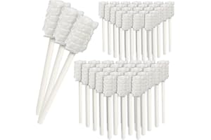 JJOVCE Baby Tongue Cleaner,Disposable Baby Mouth Cleaner, Soft Gauze Toohthbrush Newborn Oral Cleaning Stick Dental Care for 0-36 Month Baby (100)