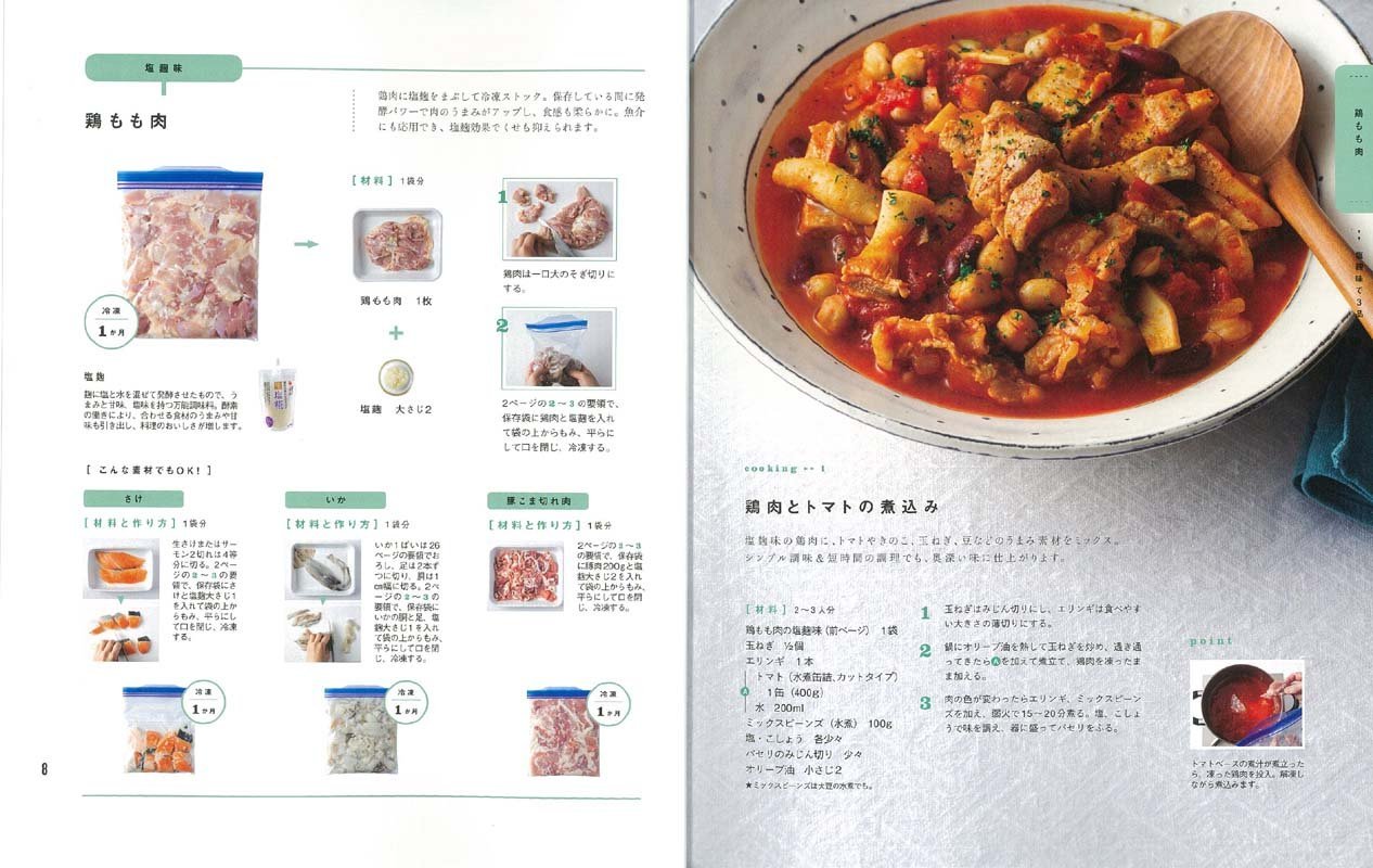 長期保存ok いろんな料理に使える 味つけ冷凍レシピ エイムック 3401 森 洋子 本 通販 Amazon