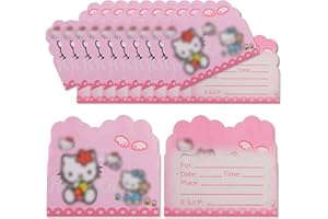 Birthday Invitations, 20 Pcs Party Invite Cards, Party Supplies