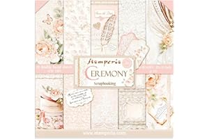 Stamperia Intl Scrapbooking Paper, Multi-Colored 10 Pack