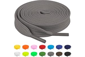 TBOC Flat Shoe Laces for Sneakers - Shoelaces for Sneakers - Cordones para Tenis - Boot Laces - Shoe Strings - Lace Shoelaces
