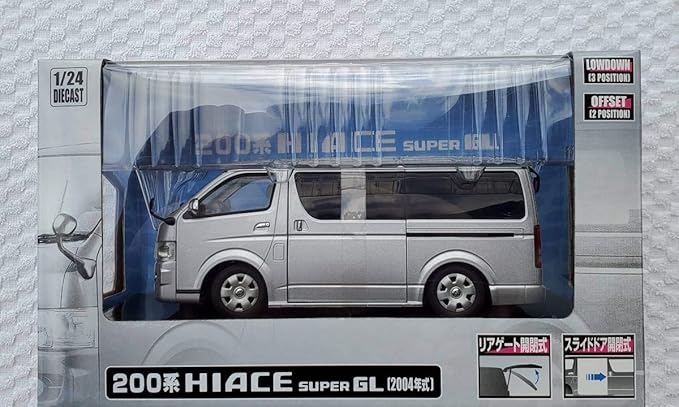 Amazon Co Jp 新品 未開封 アオシマ 1 24 Dism トヨタ 0系 ハイエース バン Super Gl 04年式 ミニカー 車プラモデルサイズ Toyota ホビー 通販