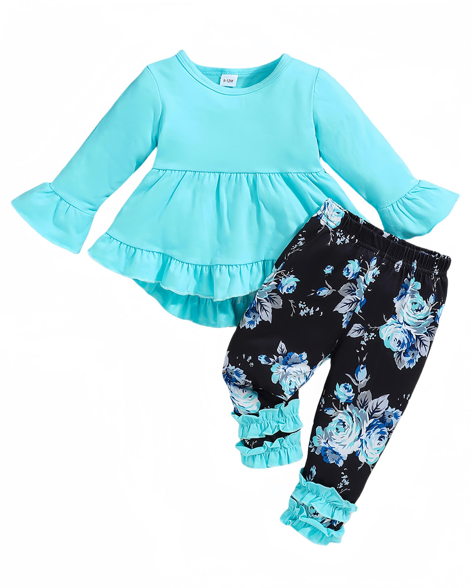 Photo 1 of Ichigobaby 18 Months Girl Clothes Baby Outfit Long Sleeve Tops Cute T Shirts Pants Little Girls Clothes Cute Baby Girl Clothes 18-24 Months