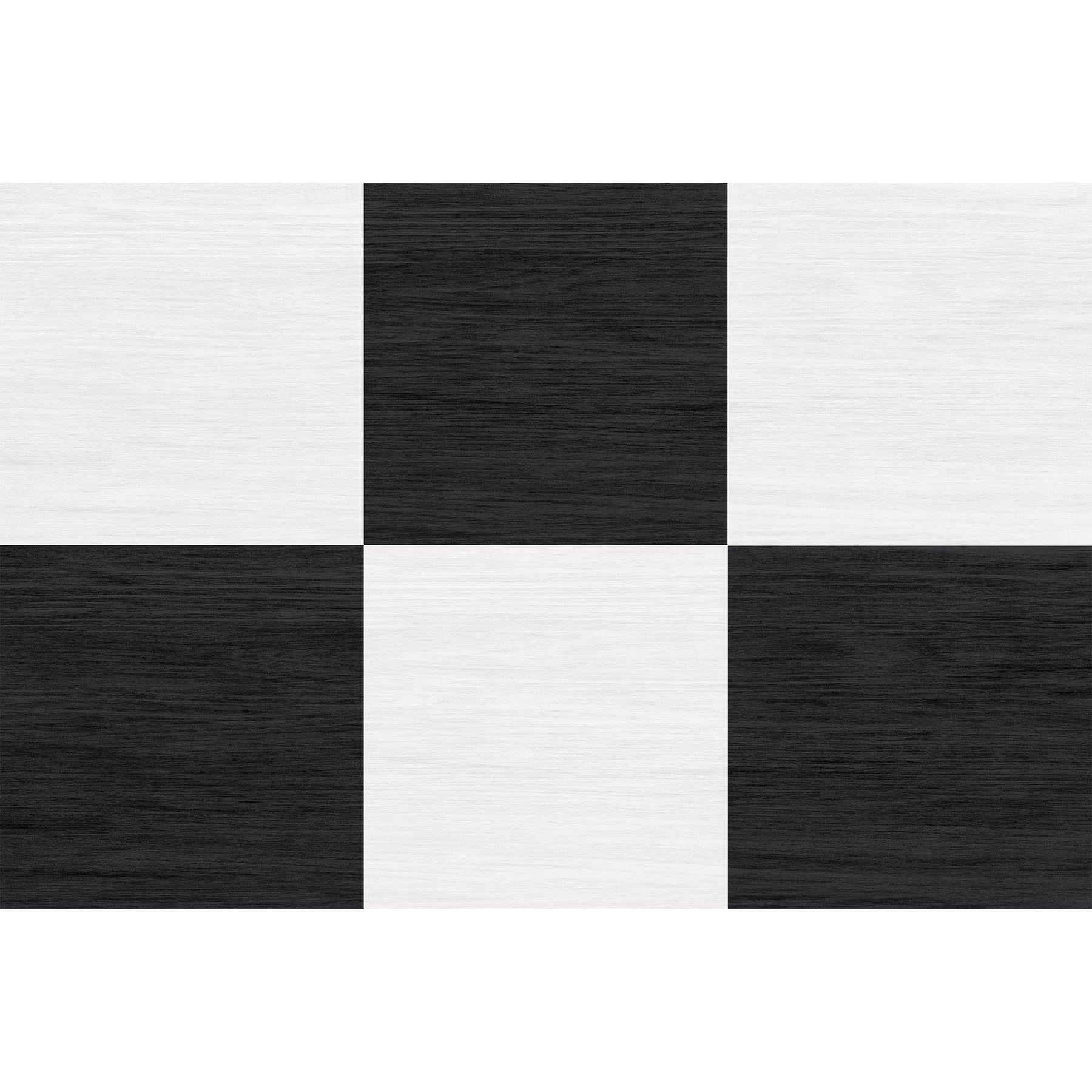 Photo 1 of FloorPops x Chris Loves Julia 12-in by 12-in Lawrence Black Peel and Stick Floor Tiles, FP5059