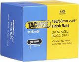 Tacwise 0300 Type 16G / 60mm Galvanised Finish Nails Pack of 2500