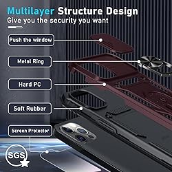 Janmitta Case for iPhone 16 Pro Phone Cover Built