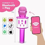 Move2Play Kids Karaoke Microphone with Bluetooth & Preloaded Songs view 3