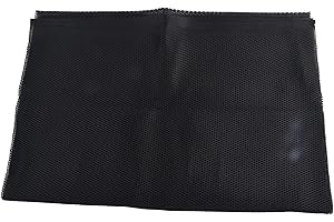ZYNCUE Speaker Grill Cloth, 0.5 x 1.5M Breathable Protective Dust Cover Fabric for Speaker Cabinets and Amplifiers Black