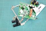 Mercury Heavy Duty Helping Hand with 3x Magnifying Glass 60mm Lens view 2