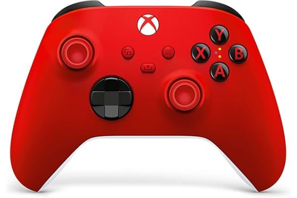 Xbox Wireless Gaming Controller (2025) – Pulse Red – Play on Xbox, Windows, Android, iOS, FireTV Sticks, Smart TVs, VR Headsets