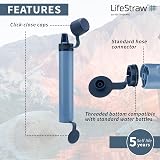 LifeStraw Peak Series Personal Water Filter Straw Mountain Blue view 4