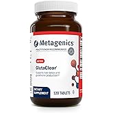 Metagenics GlutaClear - Advanced Glutathione Support* - with 750 mg Niacinamide, Vitamin C, Selenium & Broccoli Seed Extract - Potent Antioxidant & Detox Support* - Non-GMO, Gluten-Free - 120 Tablets