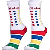 Cool Socks Hasbro Board Games Monopoly Clue Twister Scrabble Socks for Men Women Adult
