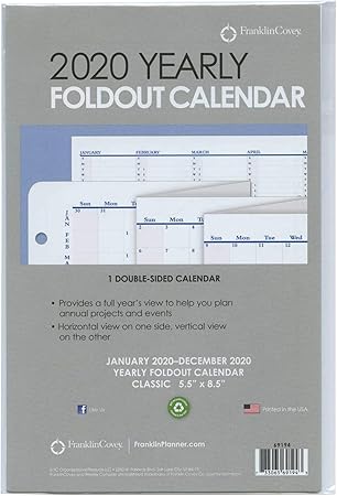 Amazon システム手帳リフィル 年 クラシック 年間カレンダー 英語版 194 システム手帳用リフィル 文房具 オフィス用品