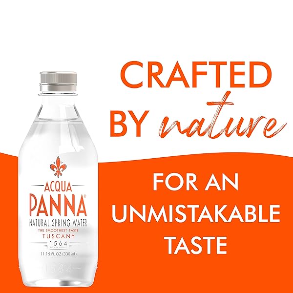 ACQUA PANNA NATURAL SPRING WATER, 11.15 FL OZ PLASTIC WATER BOTTLES (24 COUNT)