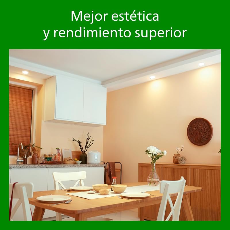 LED UltraEfficient Downlight Diamond Cut, 4000K, 1050 lm, 150 mm, Vida útil de 50.000 horas, Color Blanco — foto 4 de 8