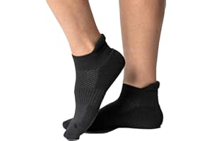 Viasox Ankle Compression Socks for Women & Men, 14 mmHg Support Improves Circulation, Extra Cushioned