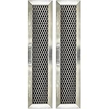Replacement for GE JX81D, WB02X10943, Microwave Recirculating Charcoal Filter (2-Pack)