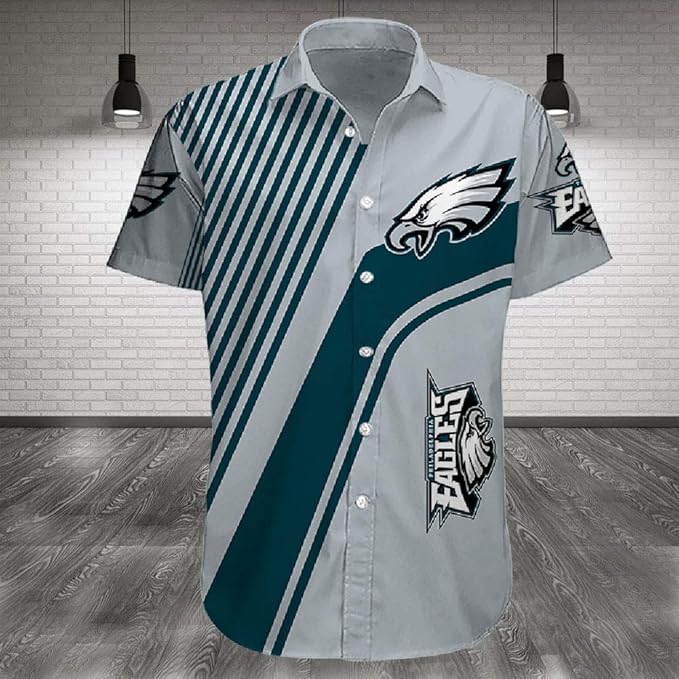 Men's TShirts Polo Shirt NHL Philadelphia Eagles 3D Print Unisex T