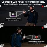 Shadowhawk P70 LED Torch Super Bright Rechargeable 450000 Lumens Powerful view 5