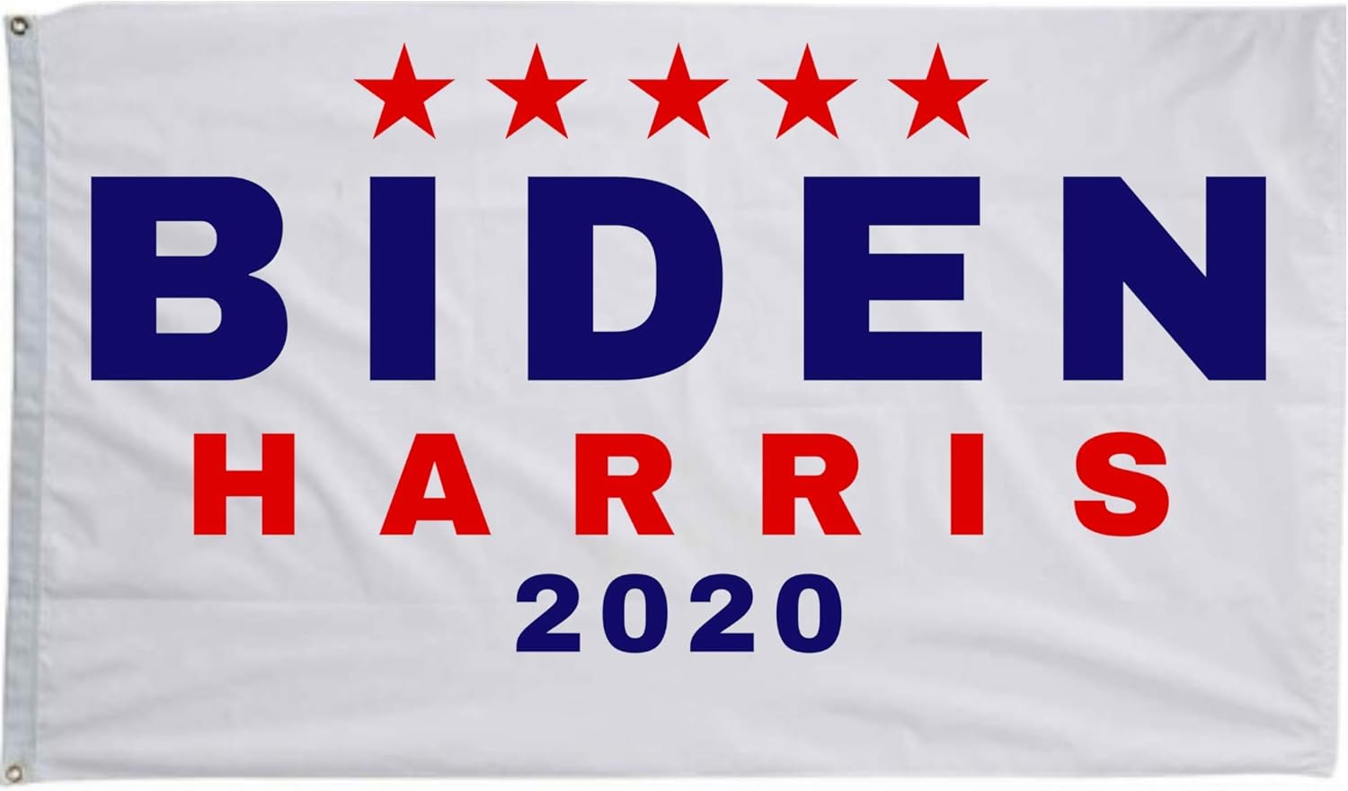 Amazon Com Libertee Joe Biden And Kamala Harris 2020 Wall Flag For Democrats Single Sided 3x5 Ft Flag Banner For Indoor Or Outdoor Use Clothing