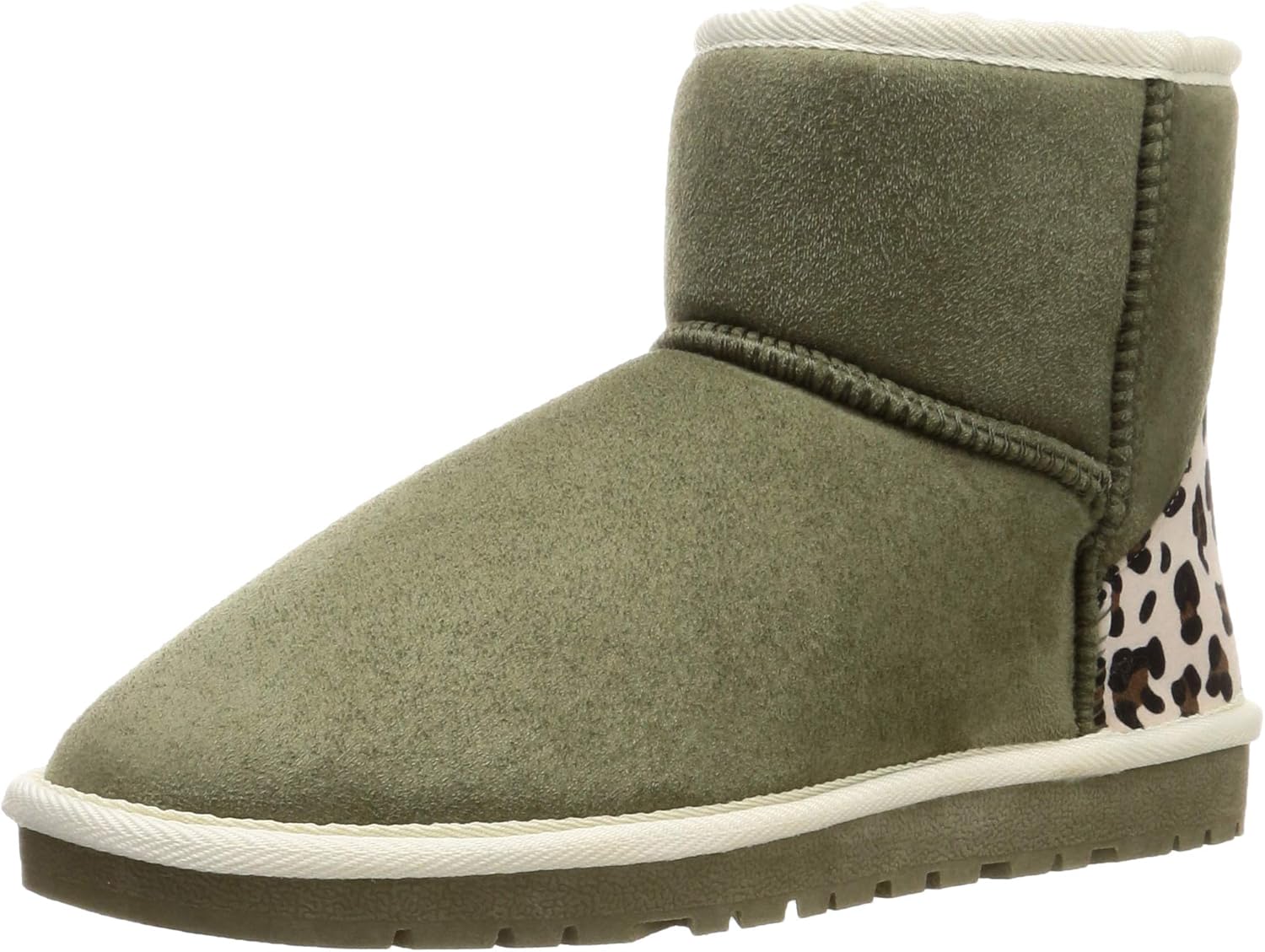 【ジェリービーンズ】スタイルジェリービーンズ ファッションブーツ バックポイントショートムートンブーツ レディース グリンＣ