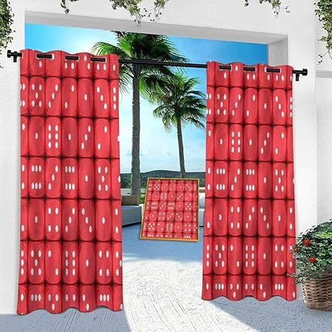 Aishare Store - Cortinas para interiores y exteriores, casino, juego de