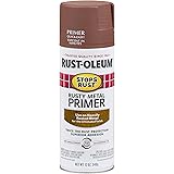 Rust-Oleum 7769830 Stops Rust Spray Paint, 12-Ounce, Flat Rusty Metal Primer