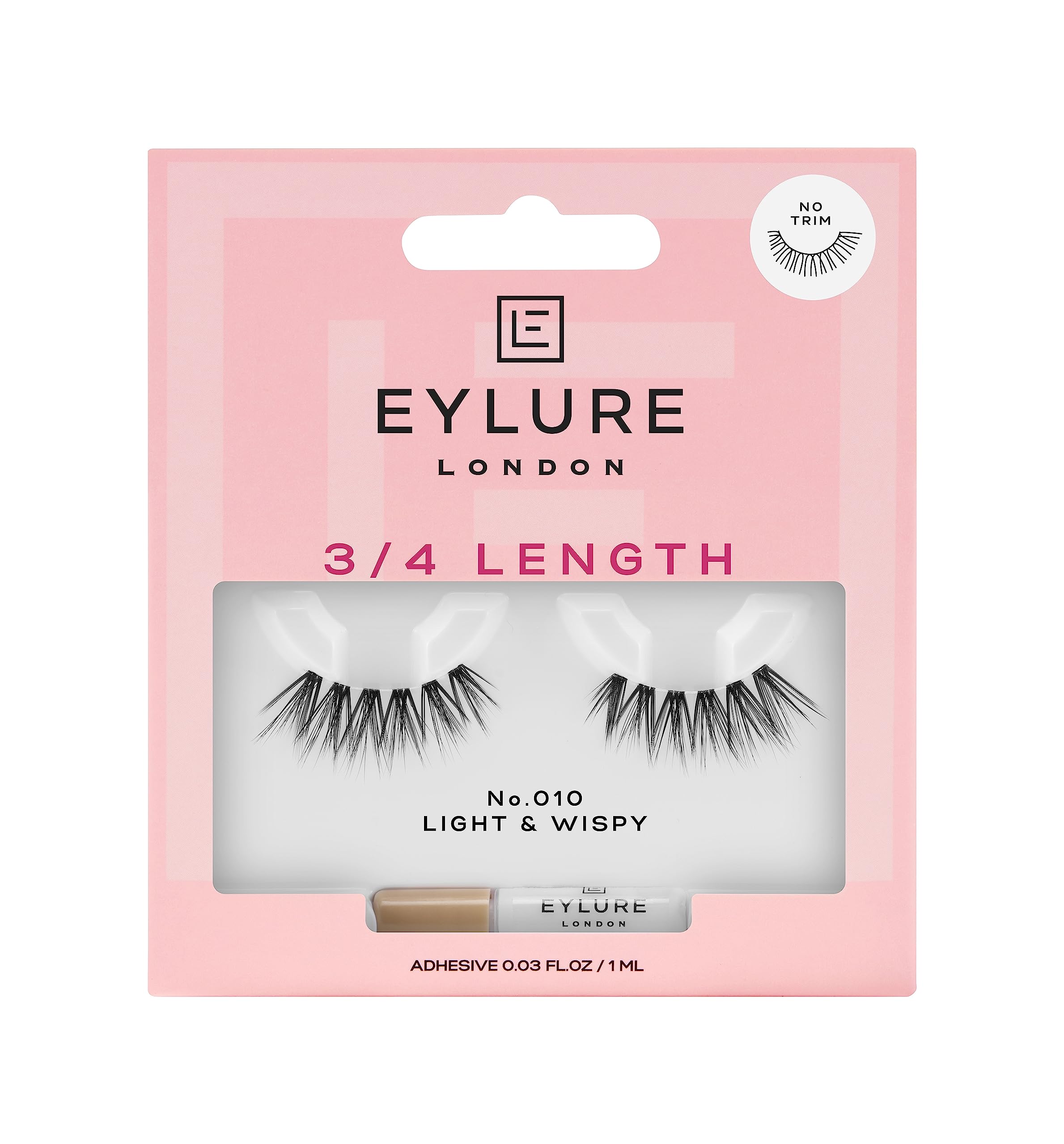 Eylure 3/4 Length False Eyelashes No 010 — image 1