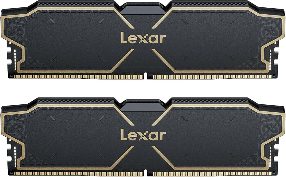 Lexar THOR OC DDR5 RAM 32GB Kit 6000 MHz 2x16GB UDIMM Desktop Memory