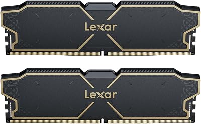 Lexar THOR OC DDR5 RAM 32GB Kit 6000 MHz 2x16GB UDIMM Desktop Memory