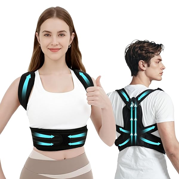 DEZIYUA POSTURE CORRECTOR BACK BRACE FOR WOMEN AND...