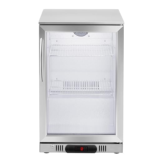 Royal Catering RCGK-108S Nevera Expositora Frigorifico Minibar ...