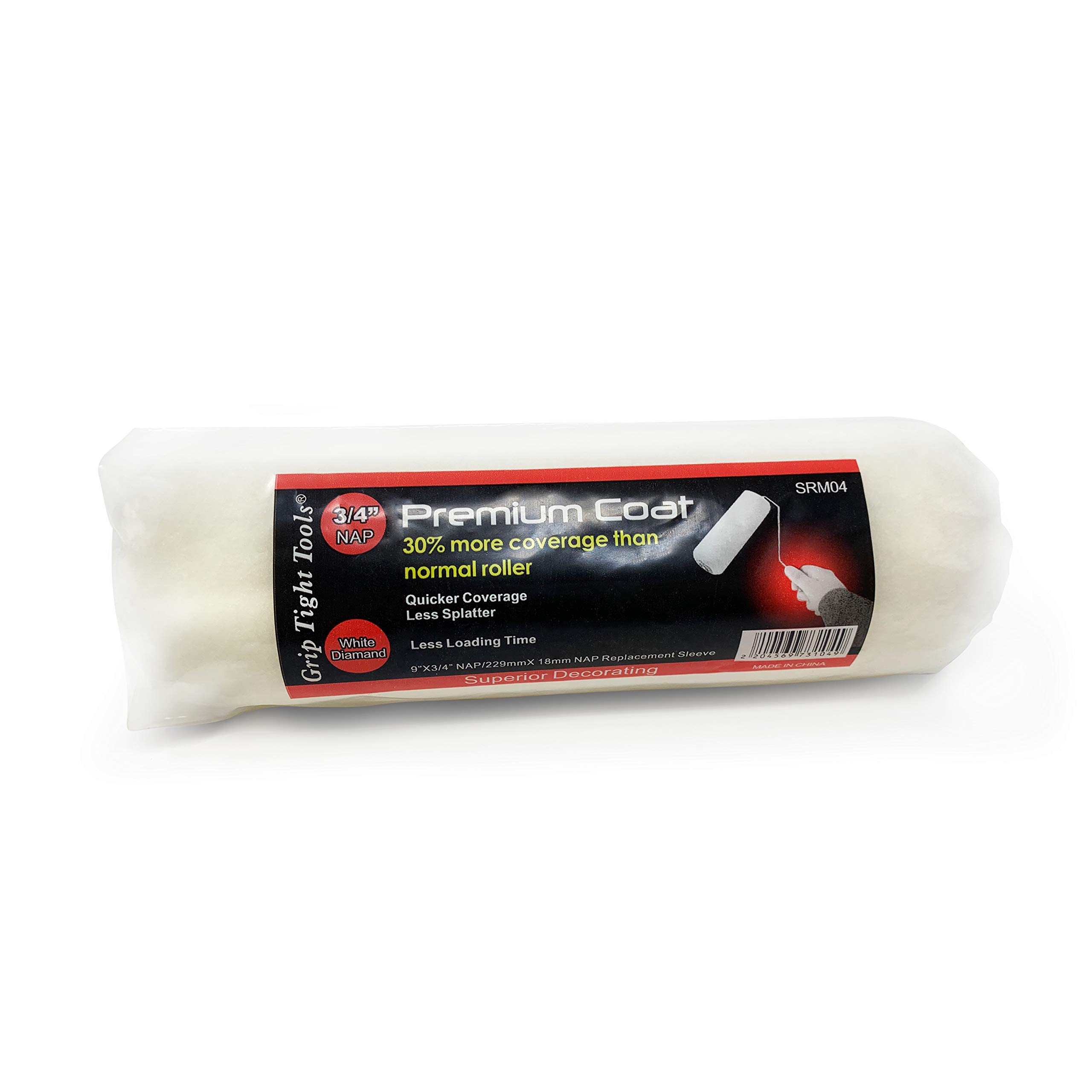 Grip Tight Tools SRM02 Premium Paint Roller